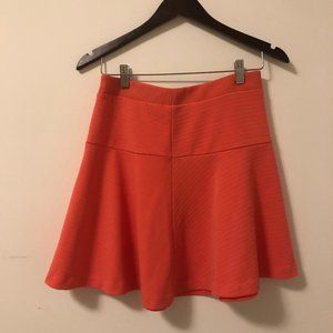 Coral/Salmon Mini Skirt
